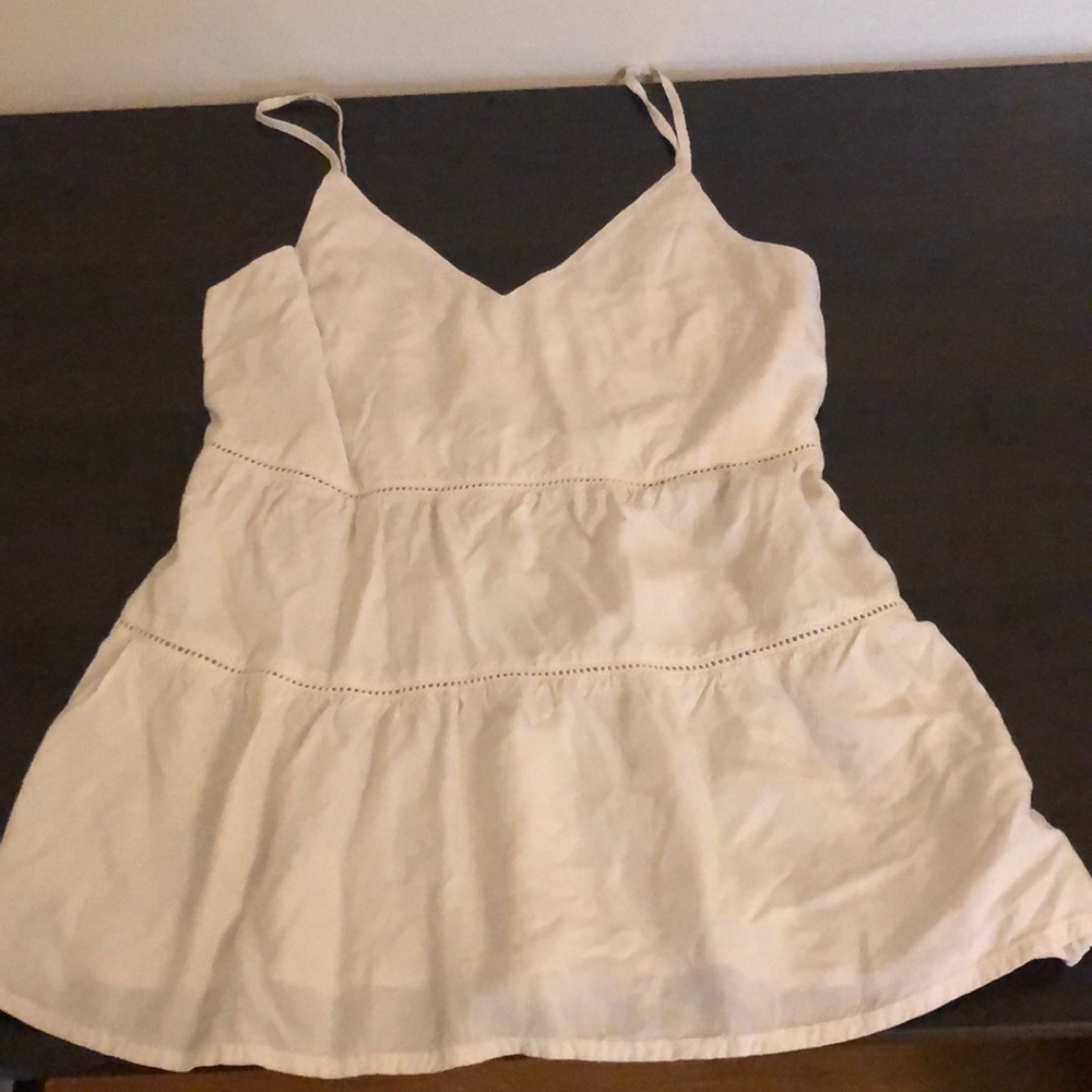 White tank top